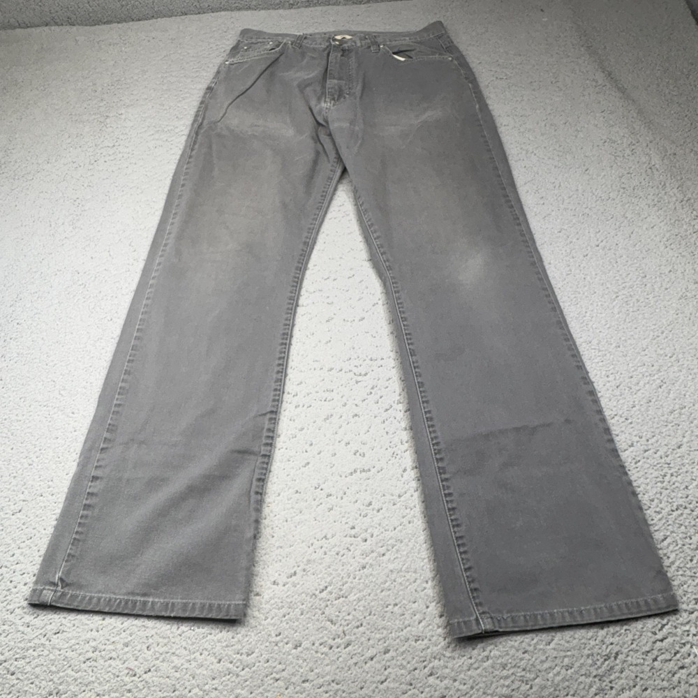 Vintage 686 Jeans Mens 30x30 Gray 5 Pocket Faded Straight Casual Pants